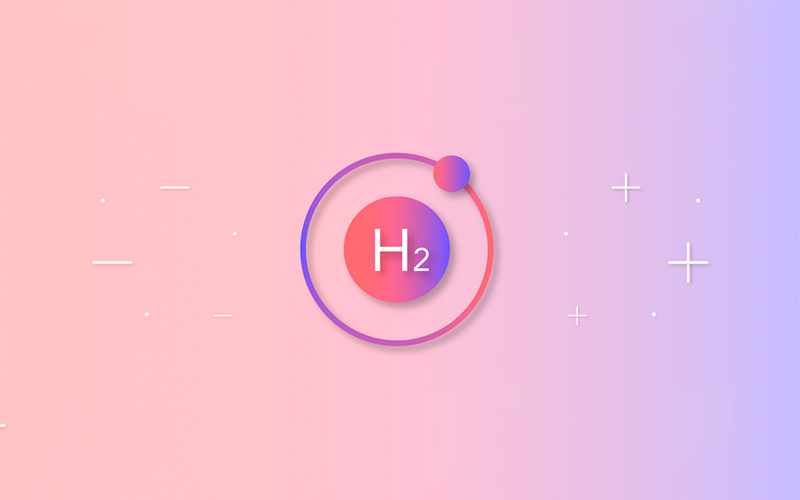 Pink hydrogen